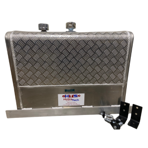 50 GALLON DIAMOND PLATE TANK